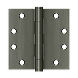 4-1/2" x 4-1/2" Square Hinge, HD, Ball Bearings