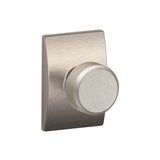 Schlage Residential F170 - Bowery Knob Half Dummy - Century Rose