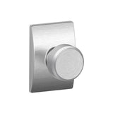 Schlage Residential F170 - Bowery Knob Half Dummy - Century Rose