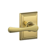 Schlage Residential F170 - Avila Lever Half Dummy - Addison Rose