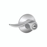Schlage Residential F80 - Storeroom Lock - Sacramento Lever, C Keyway with 16211 Latch and 10063 Strike