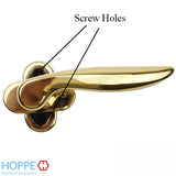 Toronto Handle for Tilt &amp; Turn Windows - Solid Brass - Resista Polished Brass, Right Hand