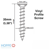 Screws, 7mm Head, 35mm Length - Stainless Steel - 11756421