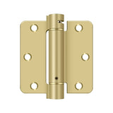 3-1/2" x 3-1/2" x 1/4" Spring Hinge