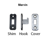 Strike Hook, Marvin Sliding Door 2 -3 Point Lock
