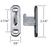 Strike Hook, Marvin Sliding Door 2 -3 Point Lock