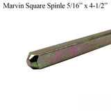 Marvin Square Spindle, 5/16" x 4-1/2" (8mm x 115mm)