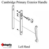 Active Exterior Keyed Cambridge Handle - PVD Oil Rubbed Bronze