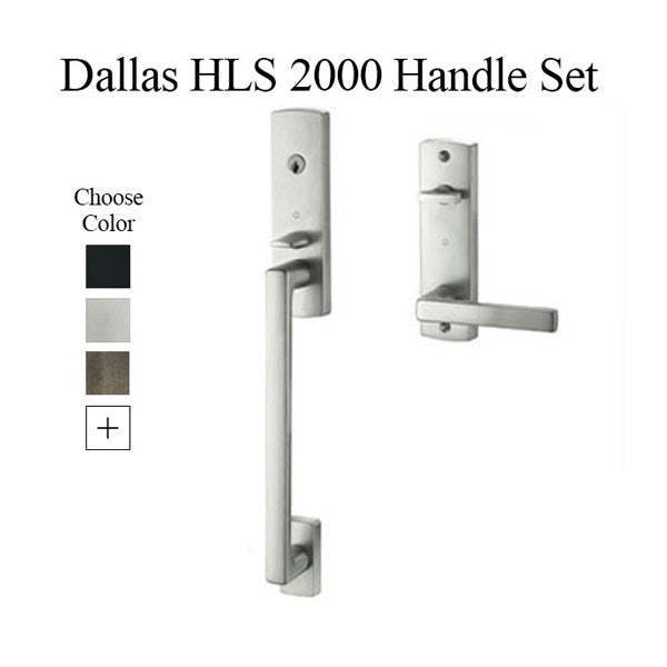 HOPPE DALLAS HLS2000 CONTEMPORARY ENTRANCE HANDLE SET – Golden Locks Inc