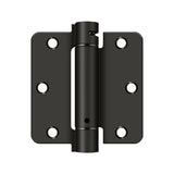 3-1/2" x 3-1/2" x 1/4" Spring Hinge