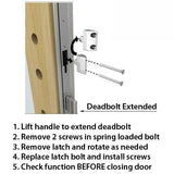 Integrity Active 45/92 Multipoint Lock, CN 7-0, Shootbolt - Stainless Steel