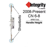 Integrity Active 45/92 Multipoint Lock, Cn 6-8, Shootbolt - Stainless Steel