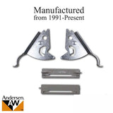 ANDERSEN PERMASHIELD NARROLINE WINDOWS LATCHES INSECT SCREEN PAIR SANDTONE Pair For Windows From 1991 to Present