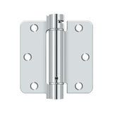 3-1/2" x 3-1/2" x 1/4" Spring Hinge