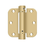 3-1/2" x 3-1/2" x 5/8" Spring Hinge