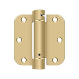 3-1/2" x 3-1/2" x 5/8" Spring Hinge