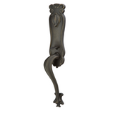 Emtek 470333 Art Nouveau Entrance Handleset - Lost Wax Cast Bronze Tubular - Dummy