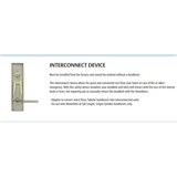 Emtek 4717 Transitional Heritage Monolithic Single Cylinder Entrance Handleset - Brass Tubular