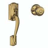 Schlage Residential FE285 - Camelot Lower Handleset Featuring the Georgian Knob for Use with Schlage Deadbolts