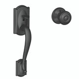 Schlage Residential FE285 - Camelot Lower Handleset Featuring the Georgian Knob for Use with Schlage Deadbolts