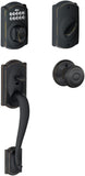 Schlage Residential FE365 - Camelot Electronic Handleset with Georgian Knob