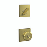 Schlage Residential F59 - Bowery Knob Single Cylinder Interior Pack - Exterior Handleset Sold Separately