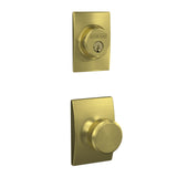 Schlage Residential F59 - Bowery Knob Single Cylinder Interior Pack - Exterior Handleset Sold Separately