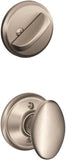 Schlage Residential F59 - Siena Knob Single Cylinder Interior Pack - Exterior Handleset Sold Separately