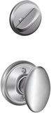 Schlage Residential F59 - Siena Knob Single Cylinder Interior Pack - Exterior Handleset Sold Separately