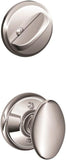 Schlage Residential F59 - Siena Knob Single Cylinder Interior Pack - Exterior Handleset Sold Separately