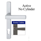 HOPPE TOULON ACTIVE HANDLE SET, NO CYLINDER - RUSTIC UMBER , 12110978