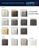 HOPPE Color Chip Ring, 14 Finishes