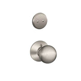 Schlage Residential F94 - Orbit Knob One-Sided Dummy Interior Pack - Exterior Handleset Sold Separately