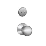 Schlage Residential F94 - Orbit Knob One-Sided Dummy Interior Pack - Exterior Handleset Sold Separately
