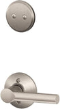 Schlage Residential F94 - Broadway Lever One-Sided Dummy Interior Pack - Exterior Handleset Sold Separately