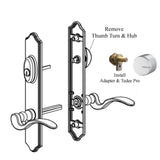 Tedee Pro Thumb turn adapter American Handle set