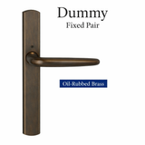HOPPE Atlanta M1530/216N Dummy Swing Door Handle Set – Oil Rubbed Brass