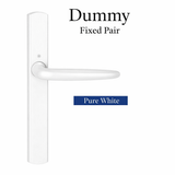 HOPPE Atlanta M1530/216N Dummy Swing Door Handle Set – Pure White