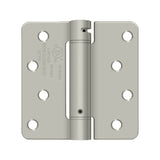 4" x 4" x 1/4" Spring Hinge, UL Listed