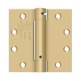 4-1/2" x 4-1/2" Spring Hinge, UL Listed