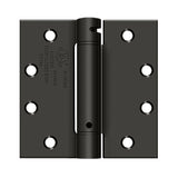 4-1/2" x 4-1/2" Spring Hinge, UL Listed