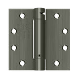 4-1/2" x 4-1/2" Spring Hinge, UL Listed