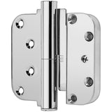 12500006L ROCKWELL M3 DUAL ADJUSTABLE LIFT OFF CONCEALED BALL BEARING HINGE IN ANTIQUE BRASS FINISH