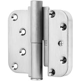 12500TCHL ROCKWELL M3 DUAL ADJUSTABLE LIFT OFF CONCEALED BALL BEARING HINGE IN BRUSHED CHROME FINISH