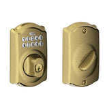 Schlage Fire Rated BE365-Camelot Electronic Keypad Single Cylinder Deadbolt