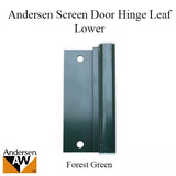 Hinge Leaf, Screen Door, Lower - Forest Green