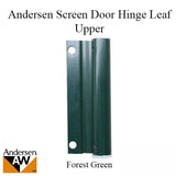 Andersen Upper Hinge Leaf For Screen Doors Forest Green