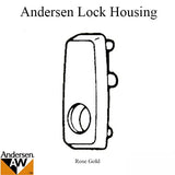 Andersen Lock Housing - Rose Gold