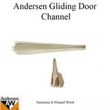 Channel, Andersen Primed wood Gliding Door 6/9 Operating