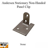 Andersen Stationary Non-Handed Panel Clip - Stone